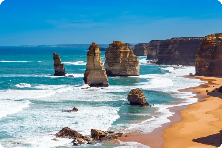 写真：グレートオーシャンロード 日帰りツアー